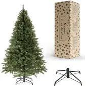 Springos Kunst Kerstboom - - 220 cm - PVC - Binnen - Klassiek