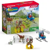 Schleich 72216 Dino Helicopter Rescue