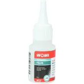 Womi Vulstof W237 – 20 g Wit – Sterke Kunststofreparatie – Strakke Afwerking – Duurzame Hechting
