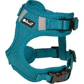 Petlando Hondenharnas Mesh Vest Petrol - Hondentuig - Xs 18-26/32-41 Cm