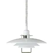 BELID Primus II hanglamp Ø43 cm Wit-chroom