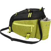 Vaude - Silkroad L Luminum - Bagagedragertas 9 + 2 l, zwart