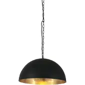Steinhauer Hanglamp semicirkel 2555zw zwart