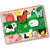 Melissa & Doug - Farm Chunky Puzzel