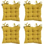 Madison zitkussen panama yellow 46x46cm 4 stuks