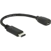 DeLOCK USB C naar USB micro B kabel - 2.0
