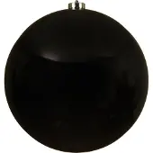 Décoris Kerstbal | | Ø 20 cm (Zwart)
