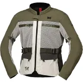 IXS Venture-Bigair 1.0 Textieljack Grijs/Olijfgroen XL, Mannen
