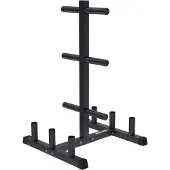 Gorilla Sports Halterstandaard Olympisch zwart 50/51 mm