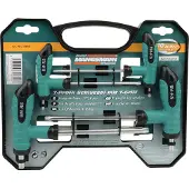 BRÜDER MANNESMANN Torx T-greepset 8 dlg (Hobby) - 18198