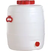 Graf universeel vat 80 L rond van voedselveilig PE