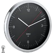 Blomus Wandklok Blomus Crono RVS Zwart