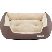 Acaza Hondenmand – Dierenbed – Medium - 70 cm Lang x 55 cm Breed – Bruin