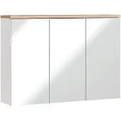 DMK Deutsches Milchkontor Bali White 845 FSC spiegelkast 100cm eiken/wit