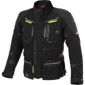 Büse Storm Textieljack Dames Jack Zwart/Neongeel 42 Dames