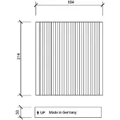 Diederichs DCI0143 Interieurfilter