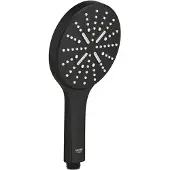 GROHE Rainshower SmartActive 130 Handdouche - 13Ø - 3 straalsoorten - phantom black 22127kf0