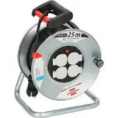 Brennenstuhl Garant S 4 E kabelhaspel 25m | H05VV-F 3G1,5 - 1195056