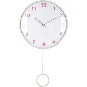 Karlsson wandklok cheeky dome pendulum zacht