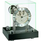 Hermle Tafelklok modern / Westminster speelwerk 22801-740352 / kubus met sleutel / opwindbaar