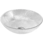Mexen Zuri glazen opbouw waskom 39 x 39 cm, transparant - 24193900