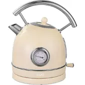 Moa Waterkoker Retro - 1.8L - RVS - BPA vrij - 2200W - 286x202x201 cm - Crème