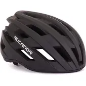 Rucanor Grav Fietshelm MTB en E-bike Verstelbaar Zwart Maat 55-58 cm (M)