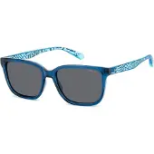 Polaroid Kids Zonnebril - - PLD 8063/S - Kind - Polycarbonaat montuur - Blauw