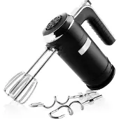 WESTINGHOUSE Handmixer Retro, Handmixer, Zwart