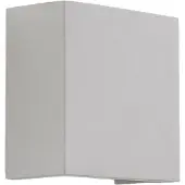 LINDBY Wandlampe , Anneke, Wit, Woonkamer, Gips / Klei, Modern