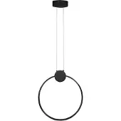 Toolight App1392-Cp Hanglamp Zwart 31X2,7X33Cm