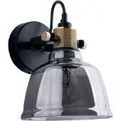 Nowodvorski Lighting Wandlamp Amalfi, dimbaar, Woon-/ Eetkamer, Glas, Industrieel design, wandlamp