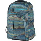 Nitro Rugzak 'Superhero' blauw / aqua / appel / abrikoos / zwart