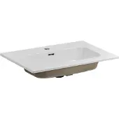 Comad Go keramische wastafel 60cm wit glans