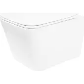 REA - Hangende Toiletpot - Julio Rimless - Wit - 51,5X35,5X30Cm