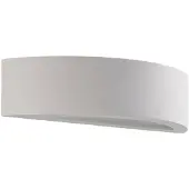 LINDBY Wandlampe , Aurel, dimbare, Wit, Woonkamer, Gips / Klei, Modern