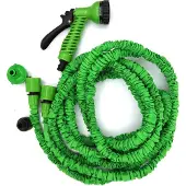 INF Uitschuifbare waterslang met sproeikop, 5-15 meter