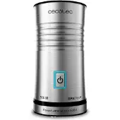 Cecotec 01519, Automatische melkopschuimer/warmer, Borůvka (kleur), Zilver, Roestvrij staal, 115 ml, 240 ml, Knopbediening