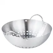 Huismerk Premium Mini Grill Wok - 20,5 cm