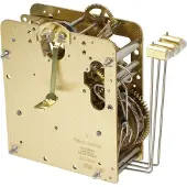 Hermle Ketting uurwerk 241-030, 8-daags, Slingerlengte 75cm, Slag op gong
