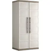 Kis Keter Excellence XL Opbergkast hoog - 4 planken - 54x89x182cm - Beige/Taupe
