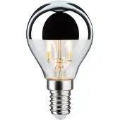 Paulmann LED lamp E14 827 druppel zilver 2,6W