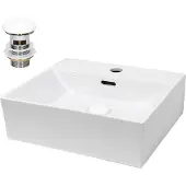 LuxeBath Wastafel 415 x 360 x 130 mm keramisch wit