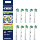 Oral-B Opzetborstels CrossAction - 8 + 2 stuks