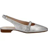 Gabor Ballerina met riempjes '61.530' zilver