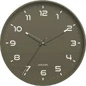 Karlsson wandklok orgullo army green- Ø40cm