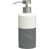 Sealskin Zeepdispenser Doppio porselein grijs