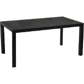 Lesli Living Outdoor Living - Tafel Murcia black 160x90cm
