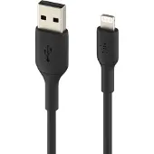 Belkin PVC USB-A-naar-Ligthning 0.15 Meter Zwart