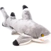 Nature Planet pluche zwartpuntrifhaai knuffeldier 45 cm - zwemmend - Hoge kwaliteit knuffels